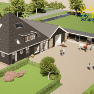 Zorgboerderij Cindy Schipper zorgt Waarland: kinderen bij nieuwe duurzame locatie